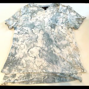 Rick and Republic beautiful teal & white tie dye